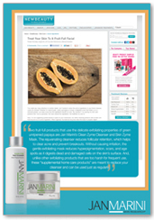 skincare media article