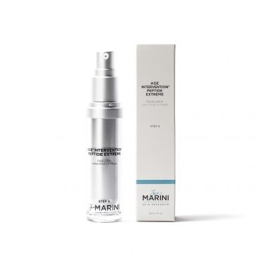 Jan Marini Age Intervention Peptide Extreme is a concentrated hydrating lotion packed with peptides, antioxidants and nourishing actives that soothes, hydrates and improves the overall appearance of skin