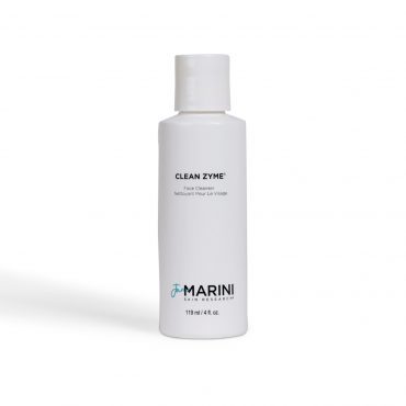 Jan Marini Clean Zyme Cleanser is an enzymatic gel based cleanser that gently resurfaces to reveal brighter looking skin