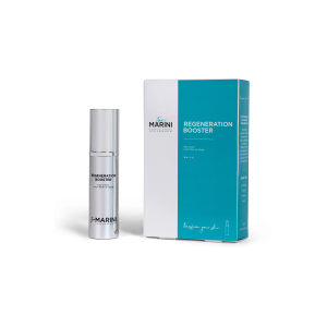 Regeneration Booster is the ultimate results accelerator that combines advanced growth factors, peptides and antioxidants to hydrate skin, reduce the appearance of fine lines and improve the appearance of texture and overall skin tone.